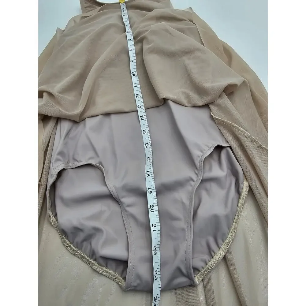 Weissman Dancewear Women's Size SA 4/6 Beige Dance Costume/Fairy Dress Up/Photos